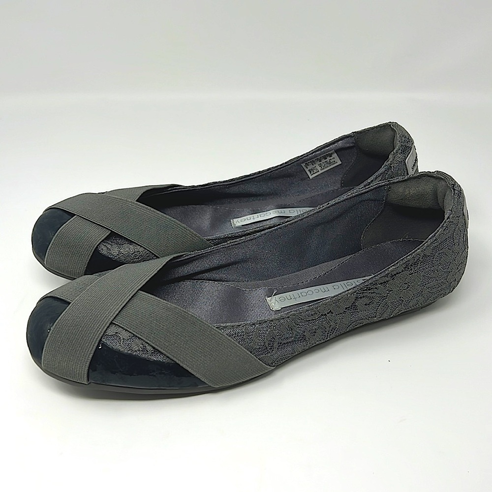 Stella McCartney x Adidas Grey Ballet Flat